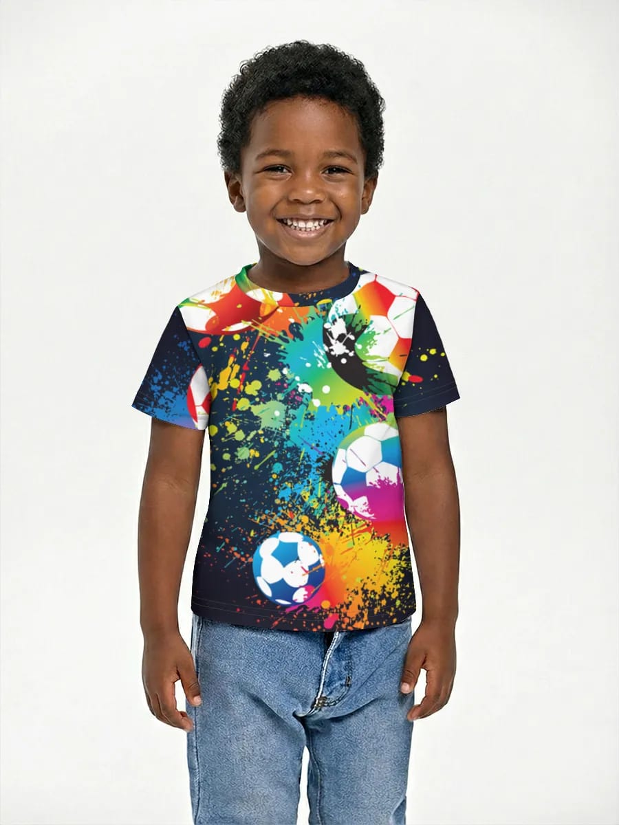 Color Splash Soccer Balls
