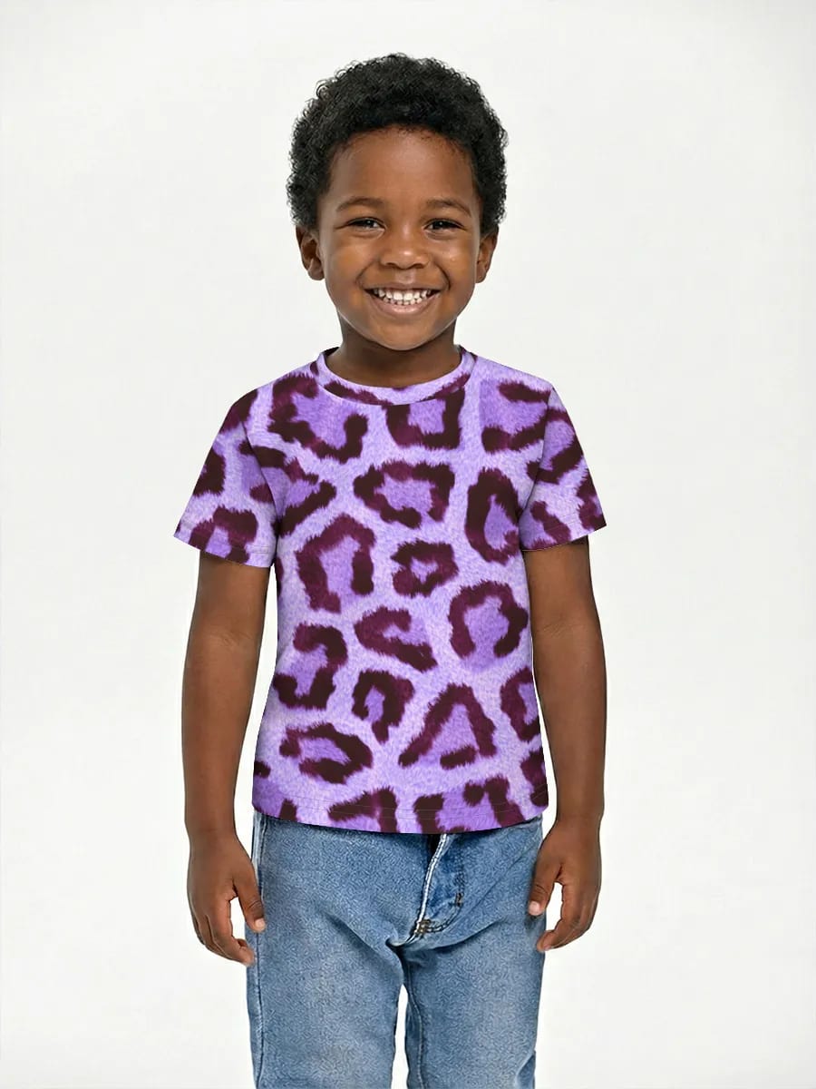 Purple Leopard Print