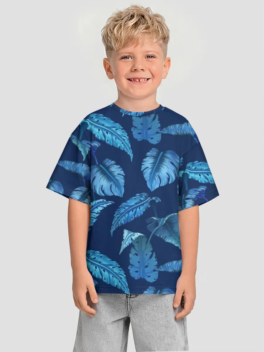 Camiseta Oversize de Algodón Niño