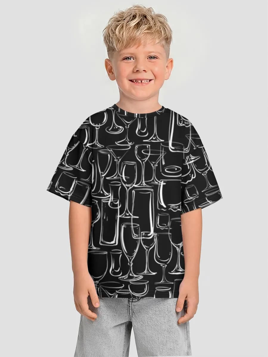 Camiseta Oversize de Algodón Niño