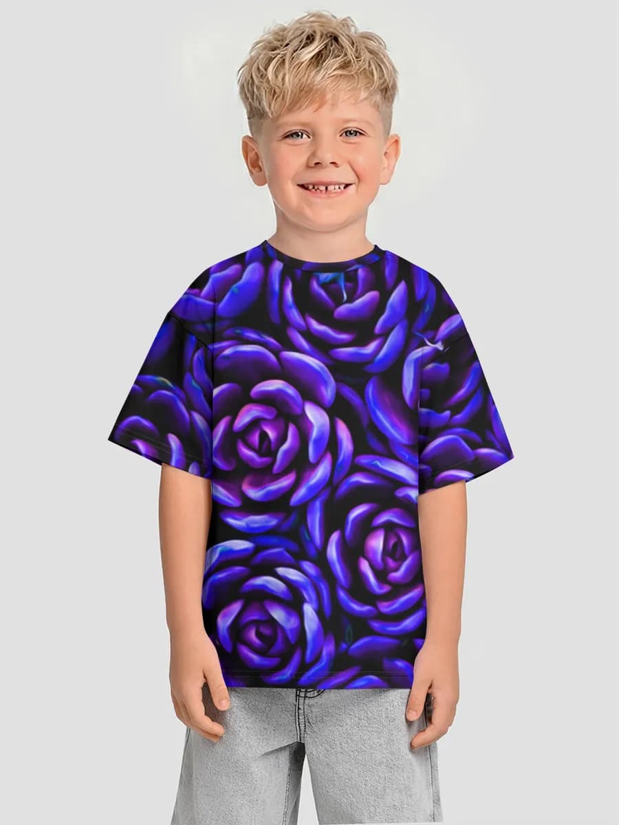 Camiseta Oversize de Algodón Niño