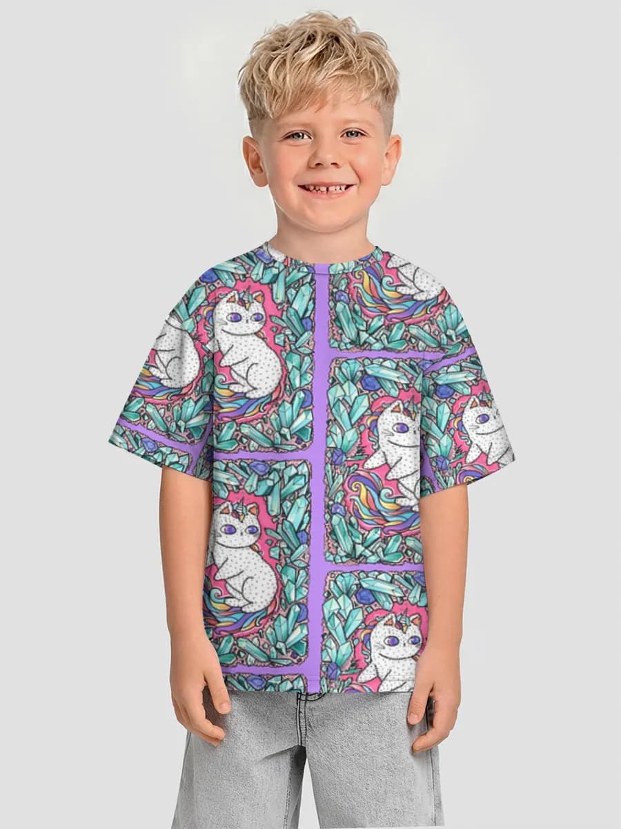 Camiseta Oversize de Algodón Niño