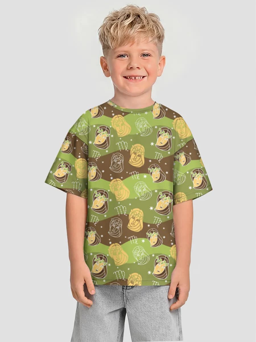 Camiseta Oversize de Algodón Niño