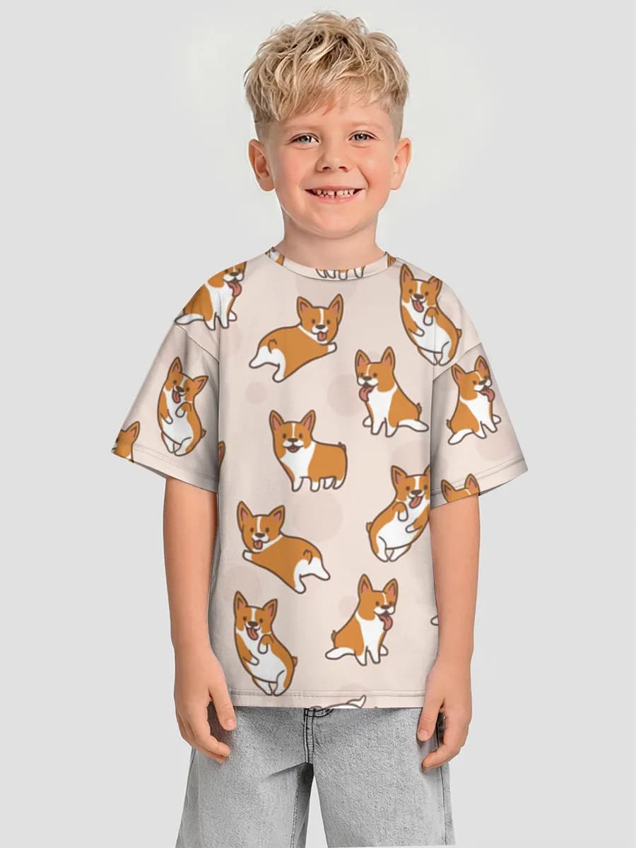 T-shirt coton oversize garçon