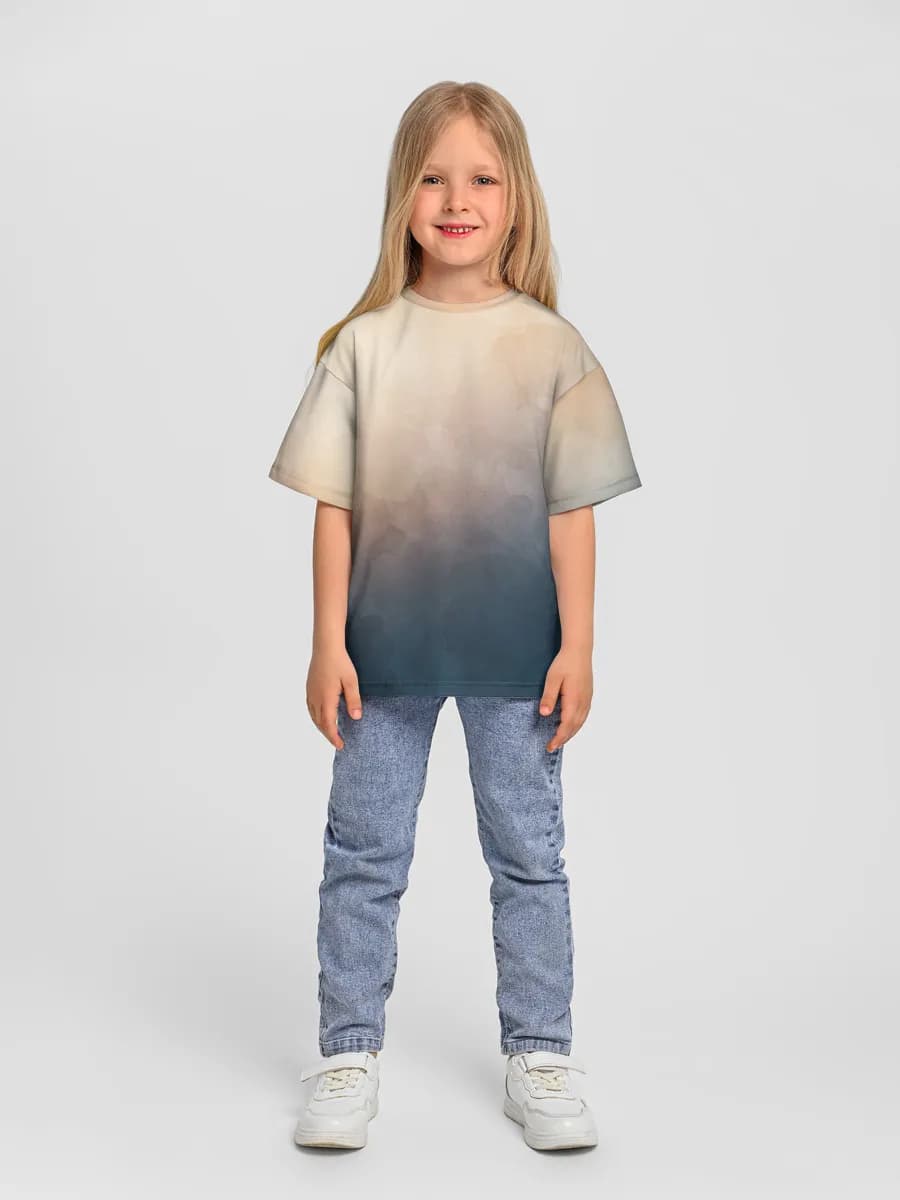 T-shirt coton oversize fille