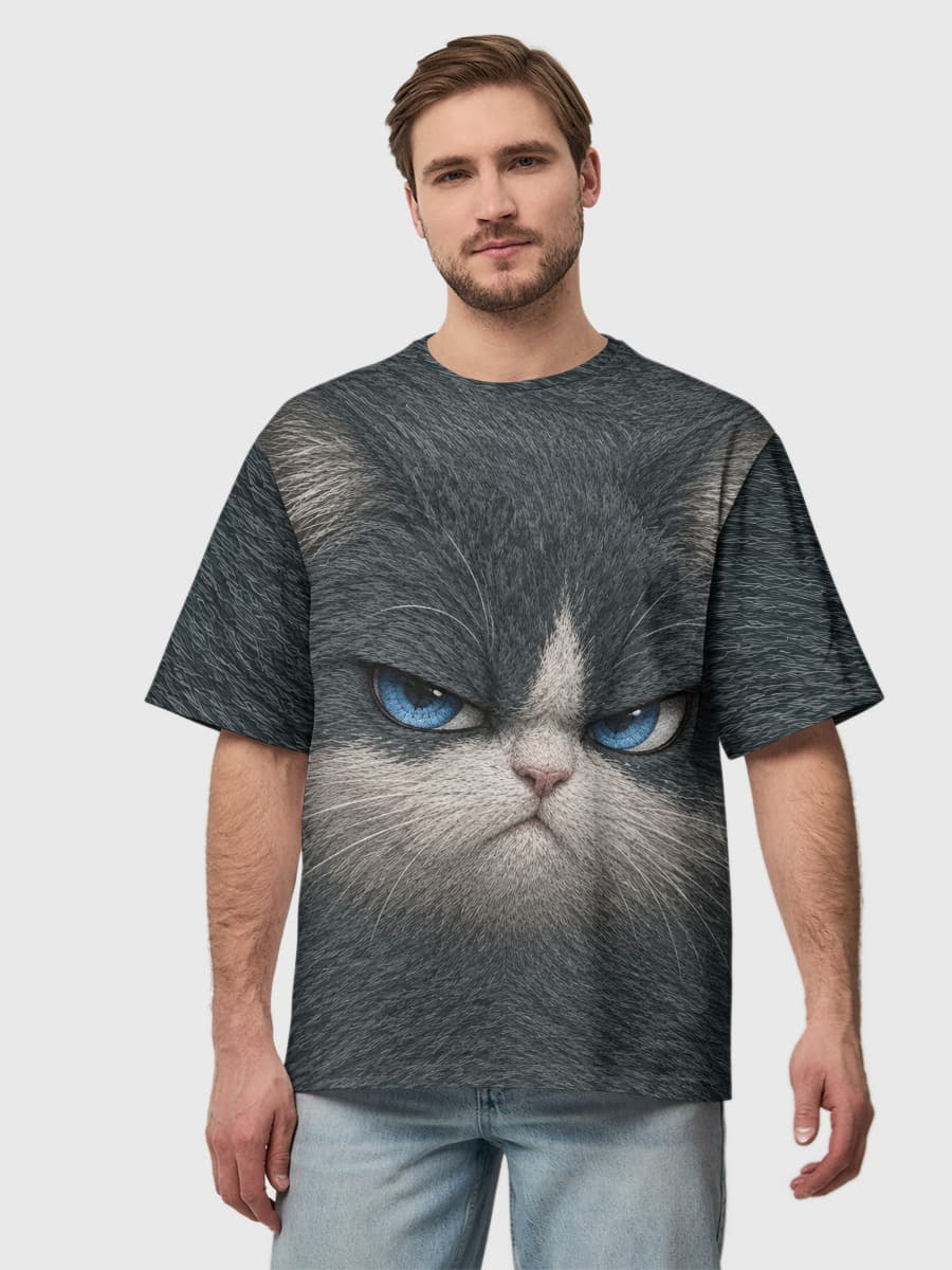 Grumpy Blue Eyes
