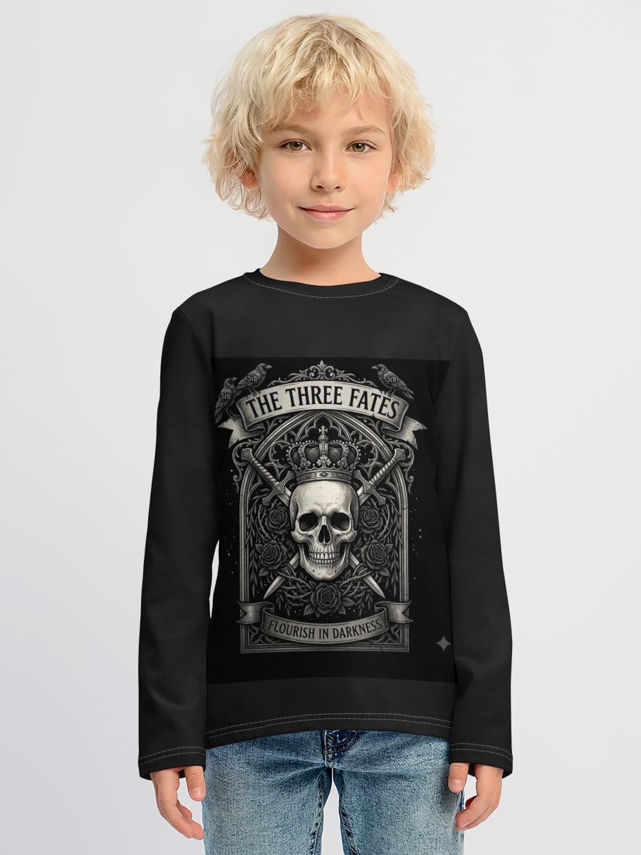 T-shirt manches longues coton garçon