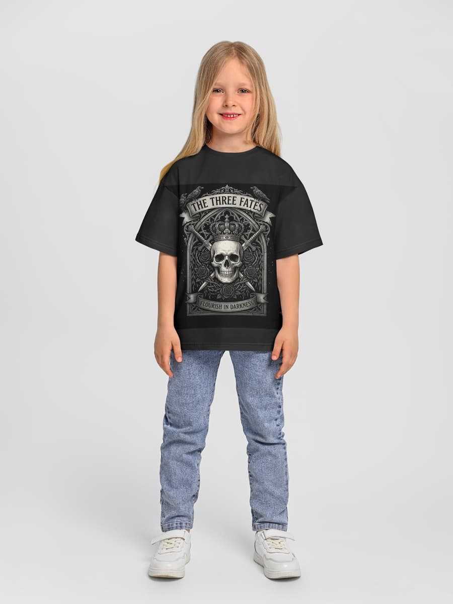 T-shirt coton oversize fille