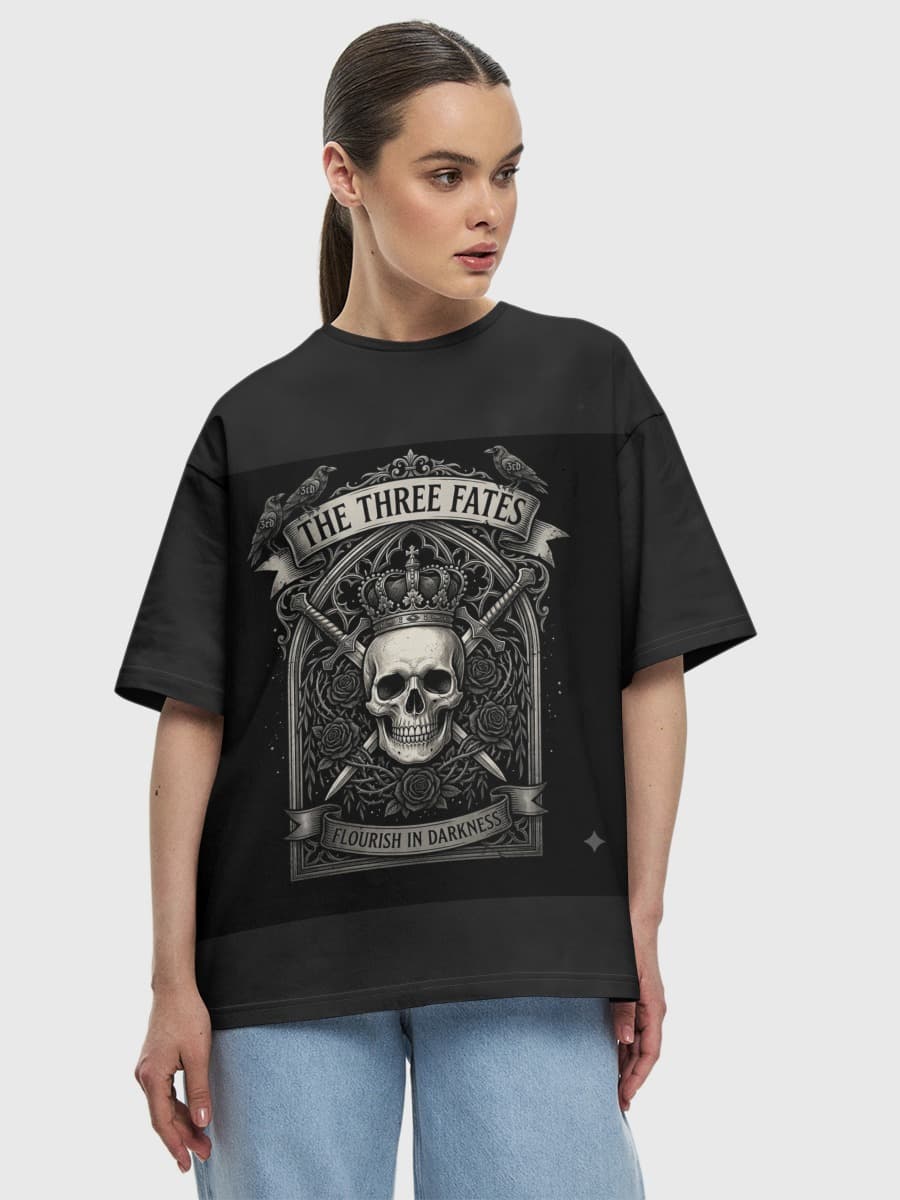 T-shirt Coton Oversize Femme