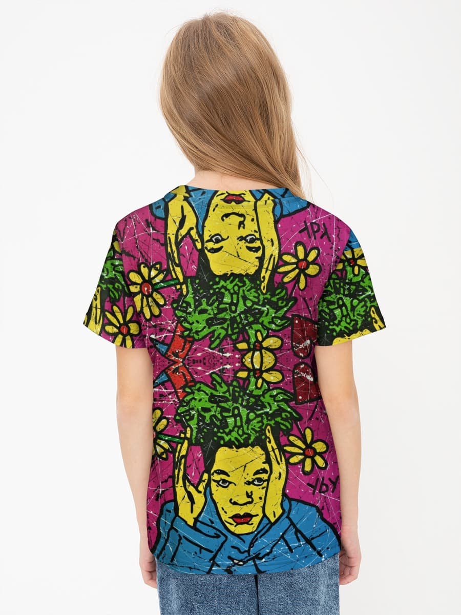 T-shirt coton basique fille