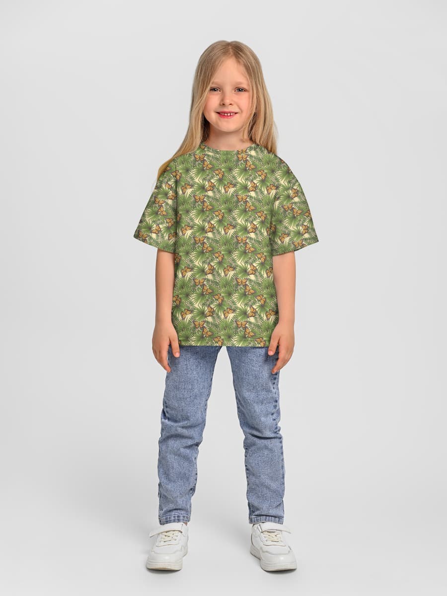 T-shirt coton oversize fille