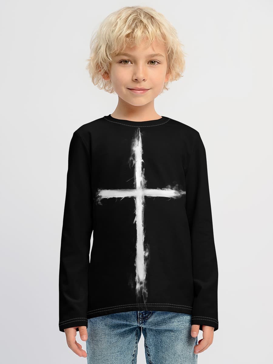 T-shirt manches longues coton garçon
