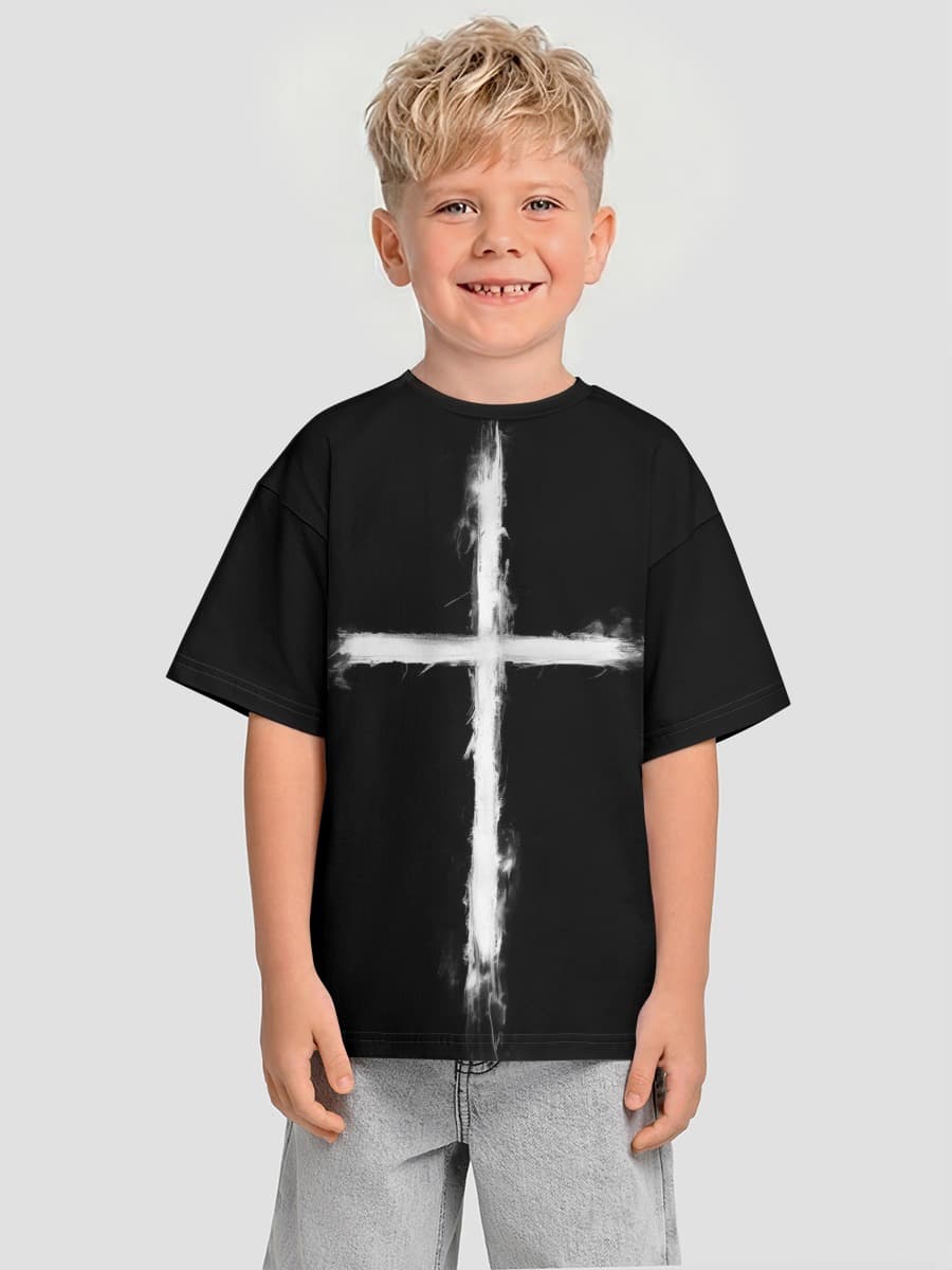 T-shirt coton oversize garçon