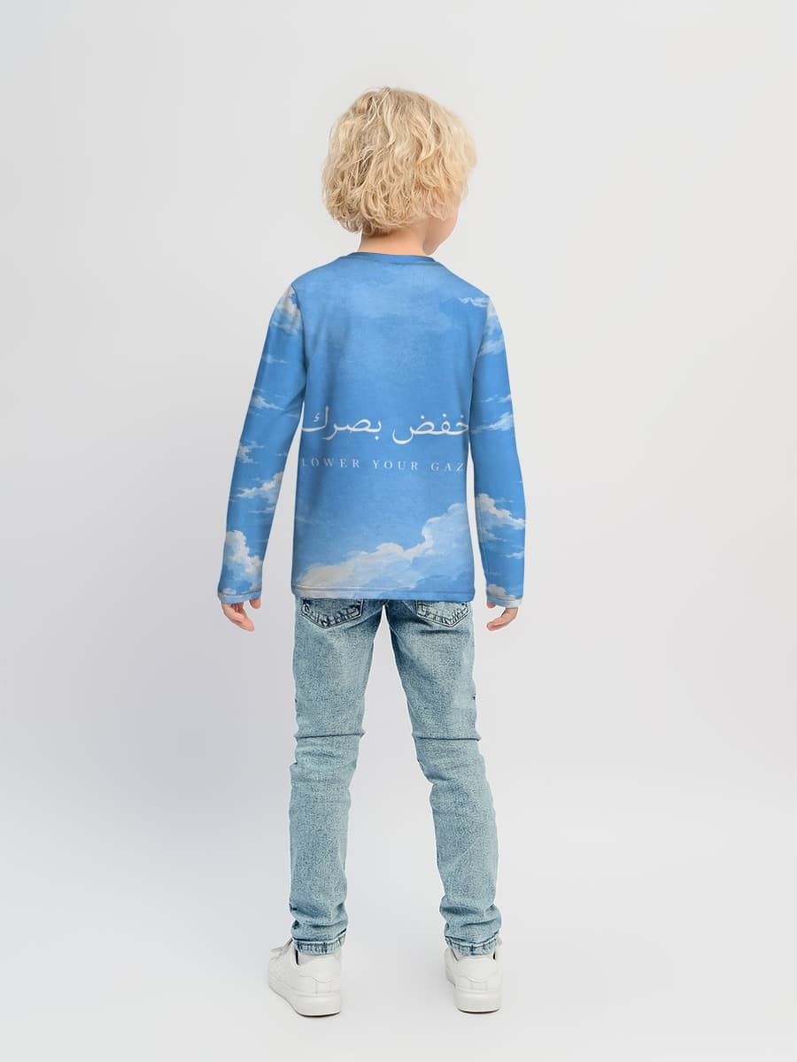 T-shirt manches longues coton garçon