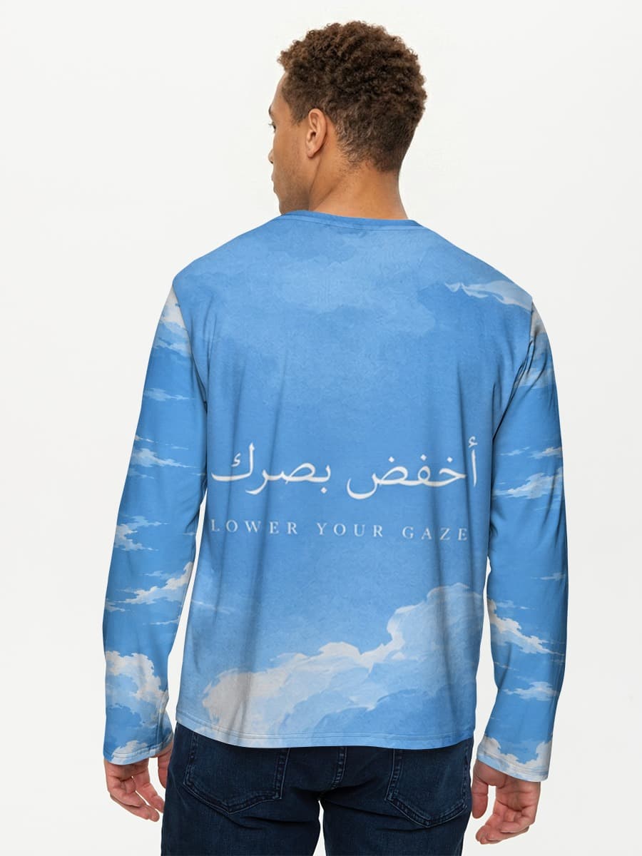 T-shirt Coton Manches Longues Homme