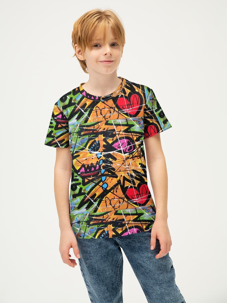 T-shirt coton basique garçon