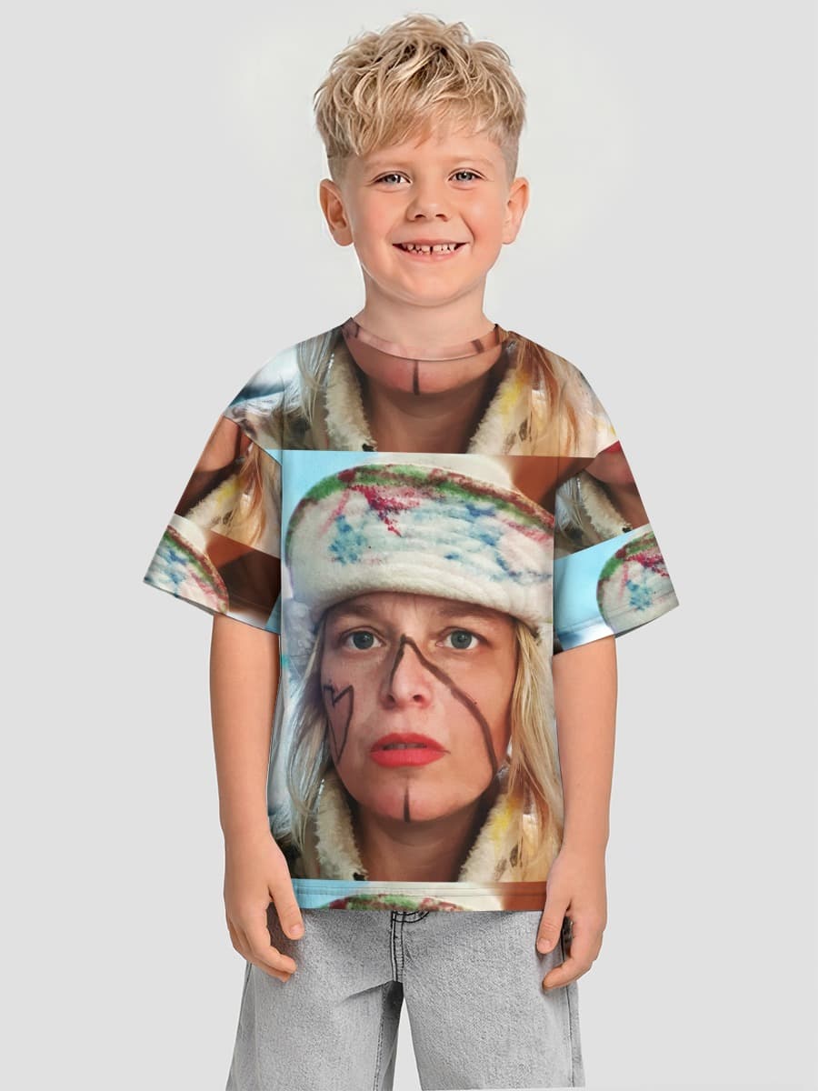 T-shirt coton oversize garçon