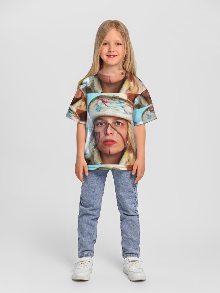T-shirt coton oversize fille