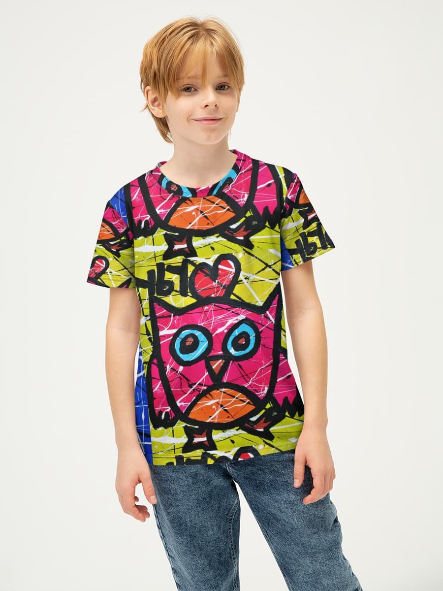 T-shirt coton basique garçon