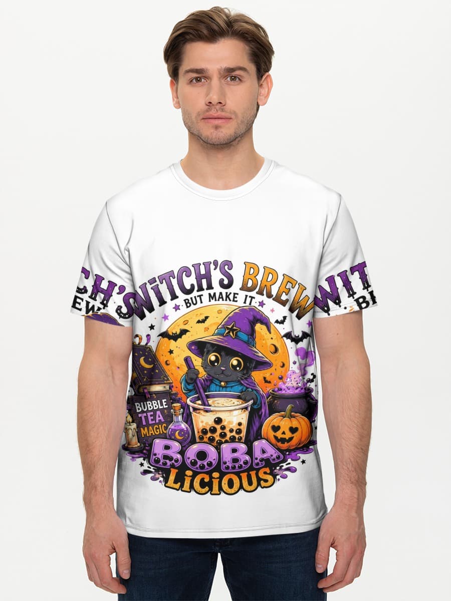 Men's basic cotton T-shirt
