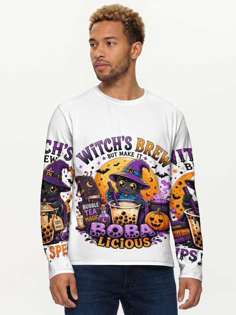 Men's cotton long sleeve shirt