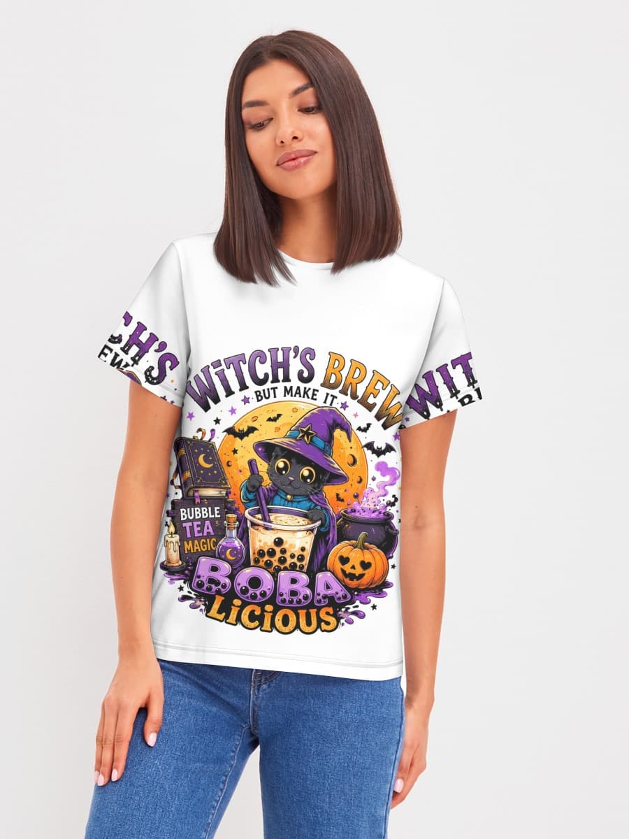 Women's basic cotton T-shirt