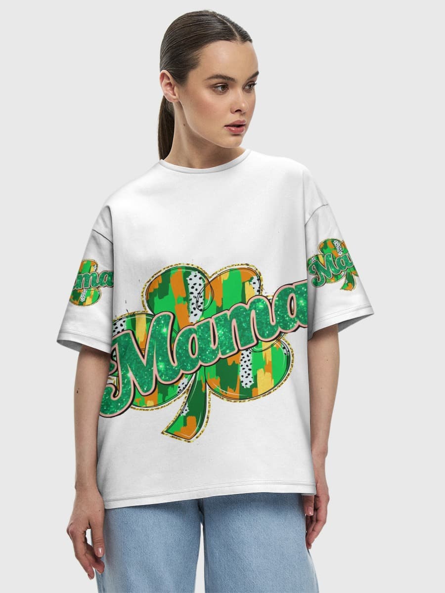 Women's oversized cotton T-shirt