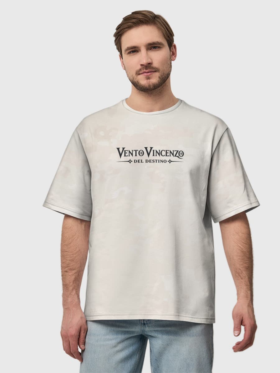Men's oversized cotton T-shirt