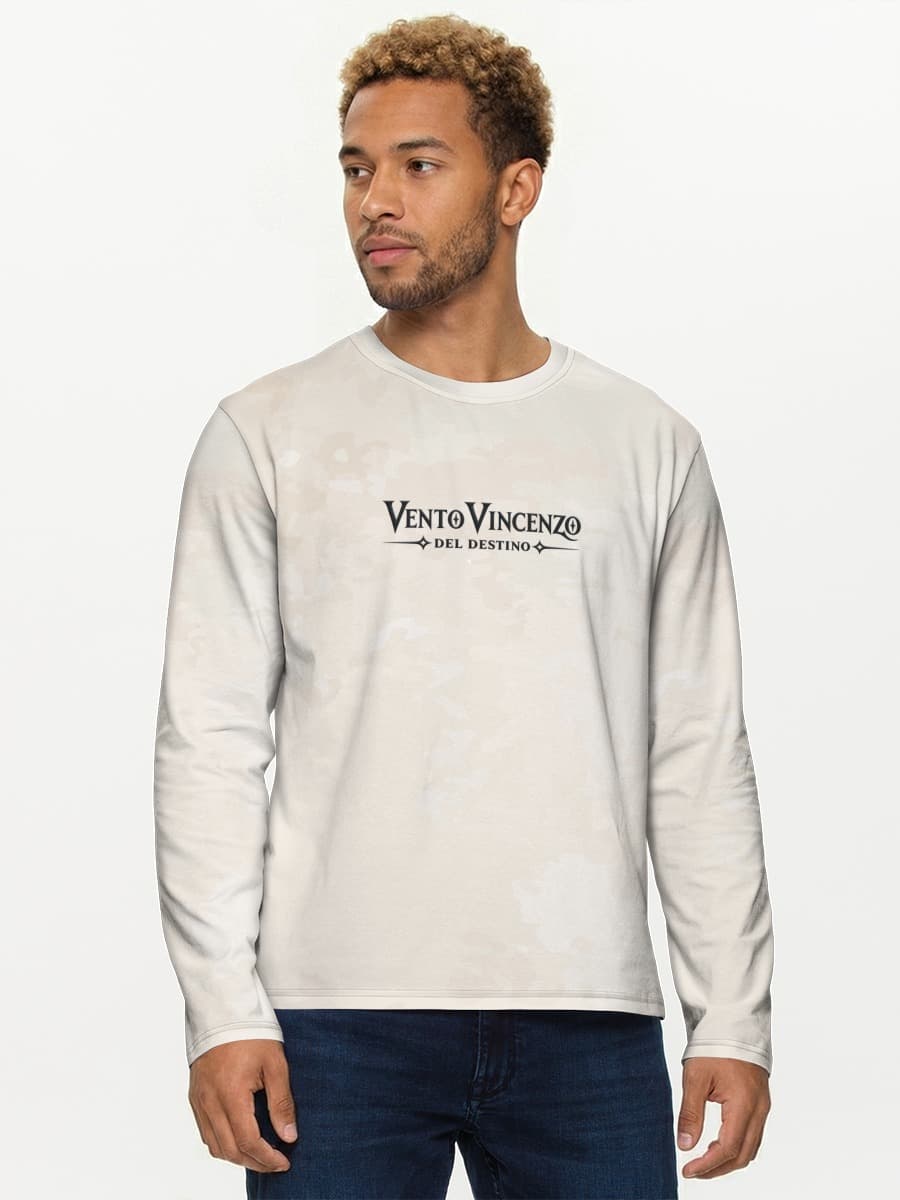 Men's cotton long sleeve shirt