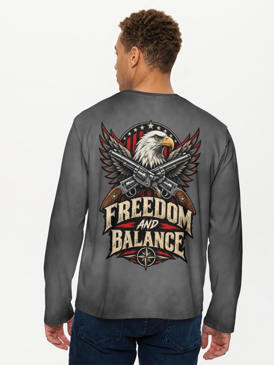 Men's cotton long sleeve shirt