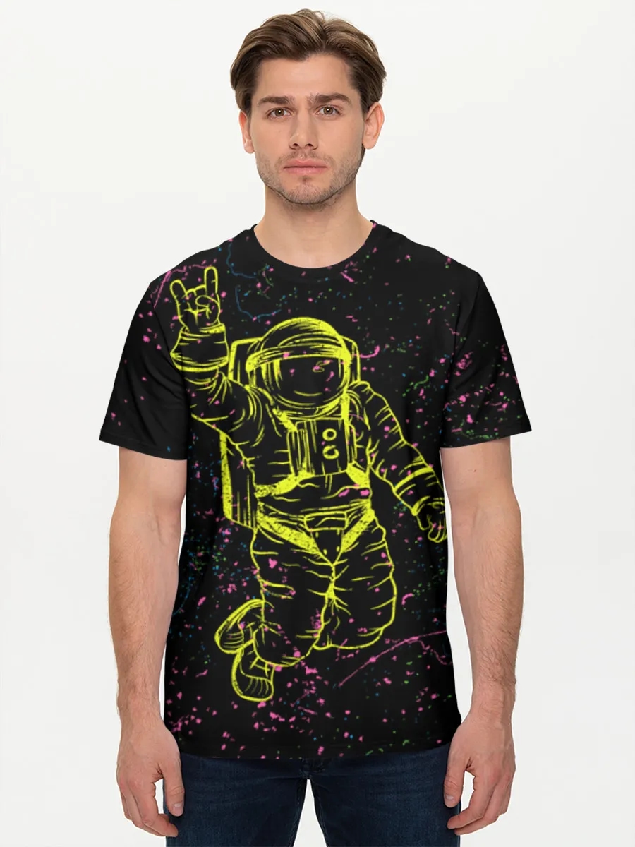 Neon Astronaut Rock On