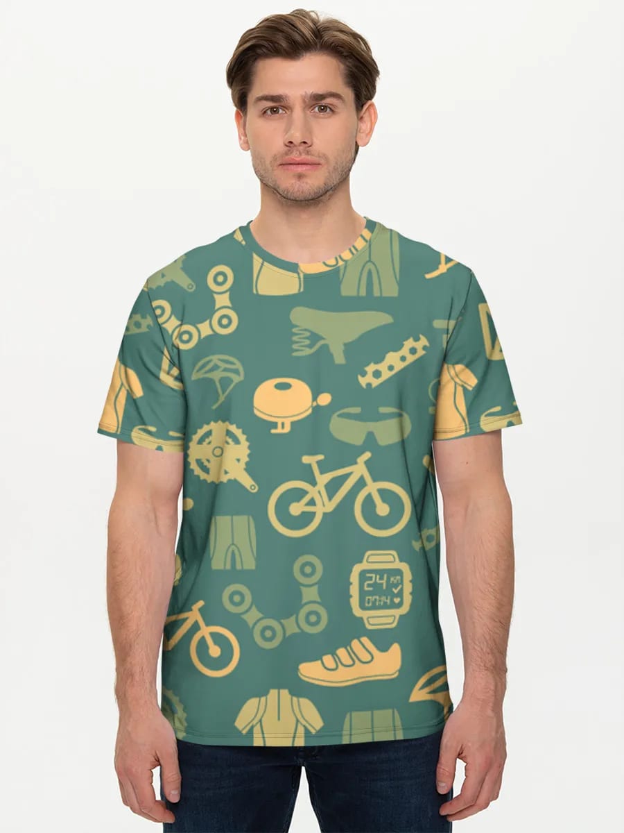 Iconos de equipamiento ciclista
