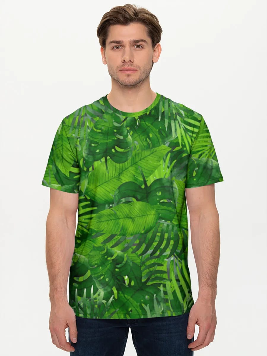 Aquarell Tropische Dschungelblätter