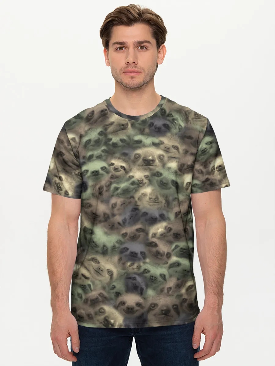 Camo Sloth Faces