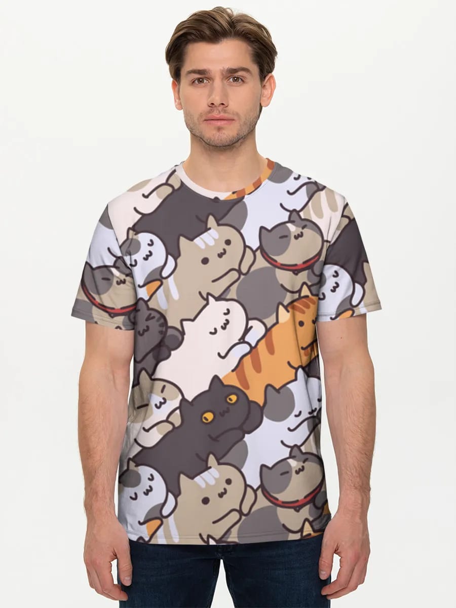 Montón de gatos kawaii
