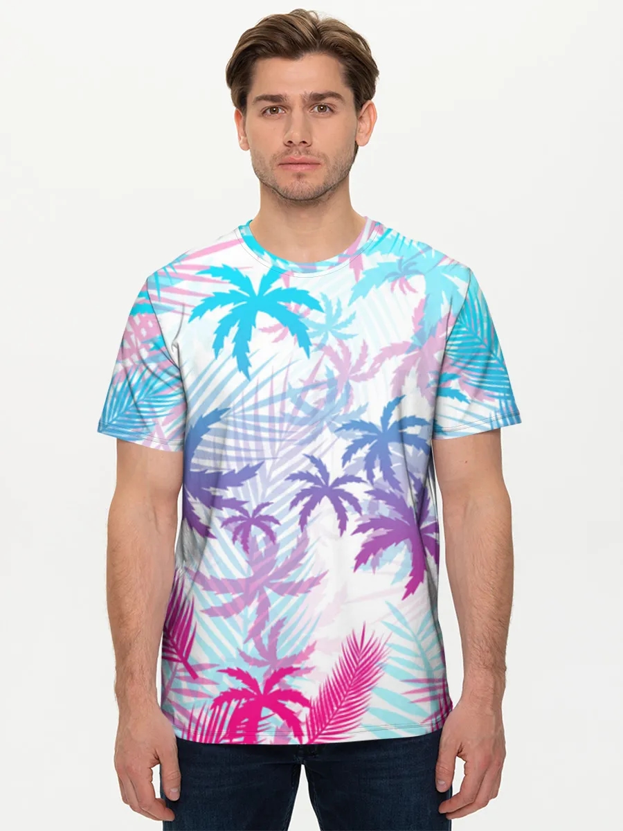 Pastel Palm Paradise