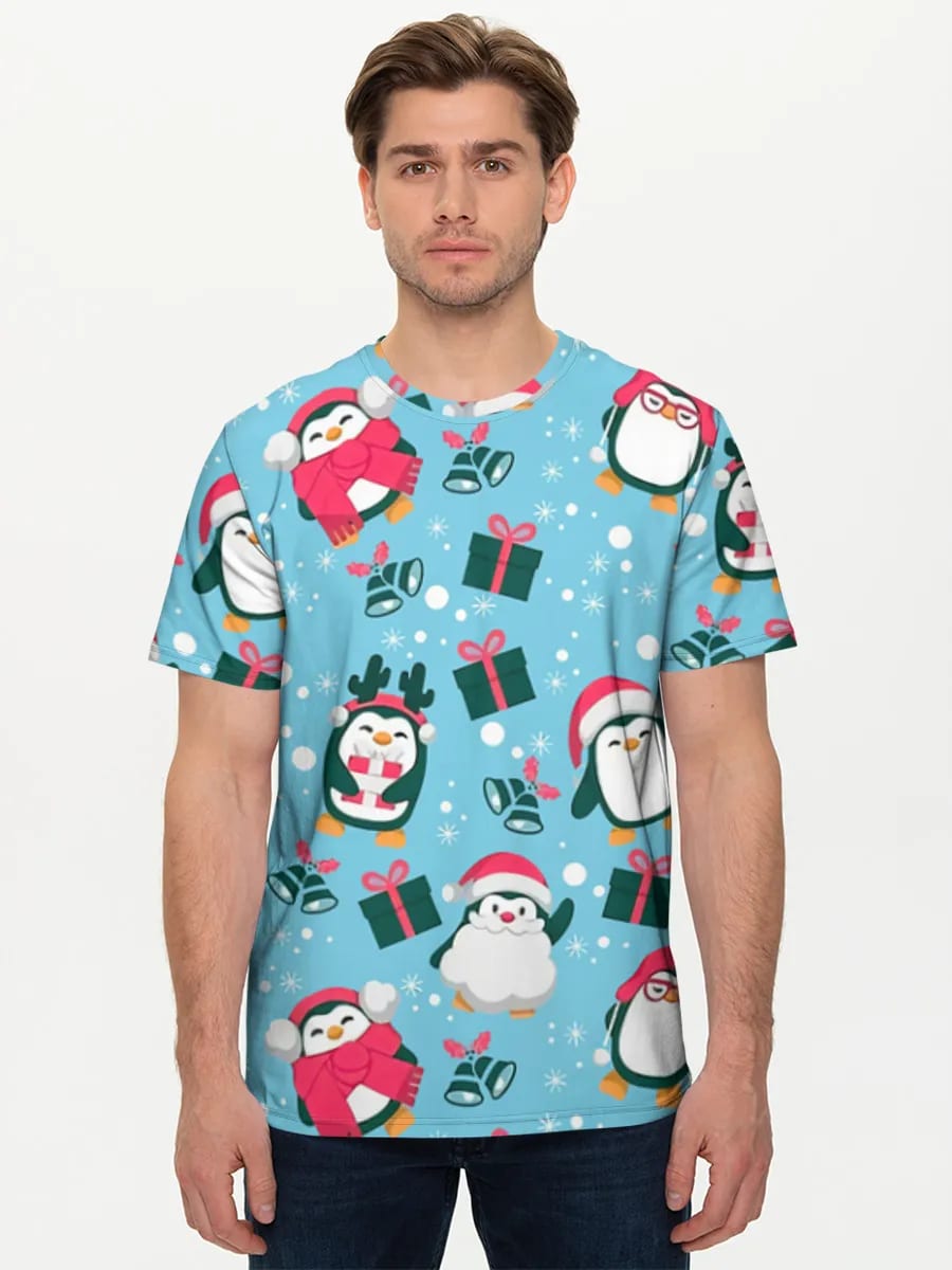 Niedliche Weihnachts-Pinguine