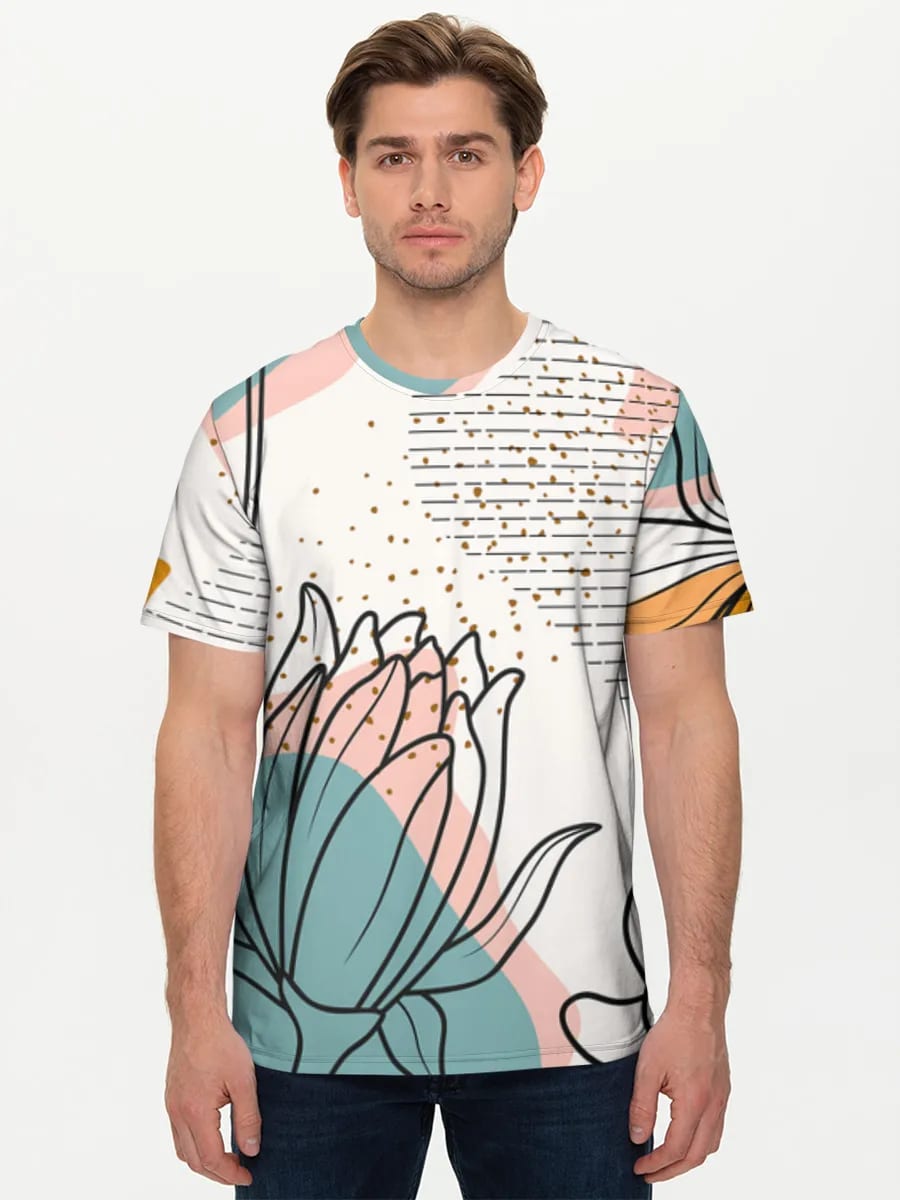 Abstract Midcentury Florals