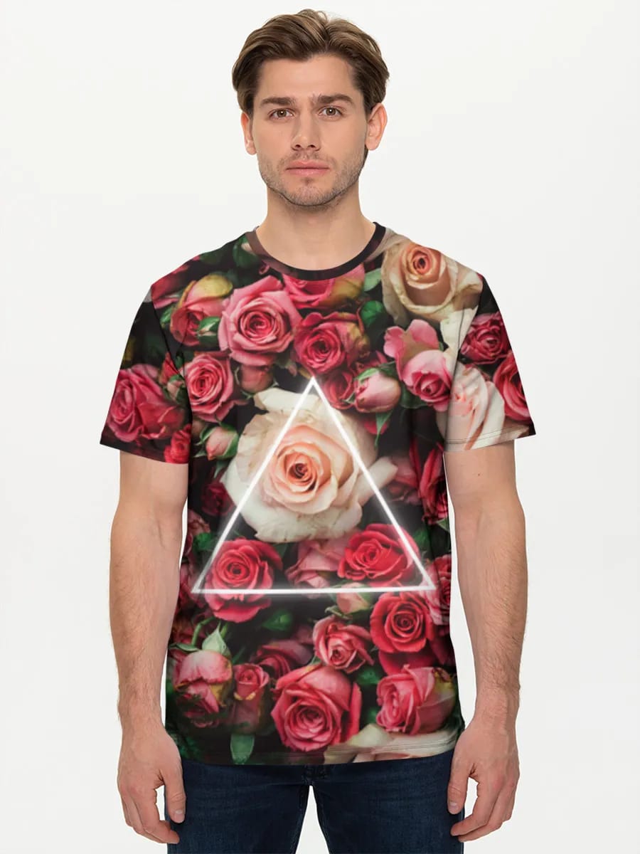 Neon Triangle Rose Garden
