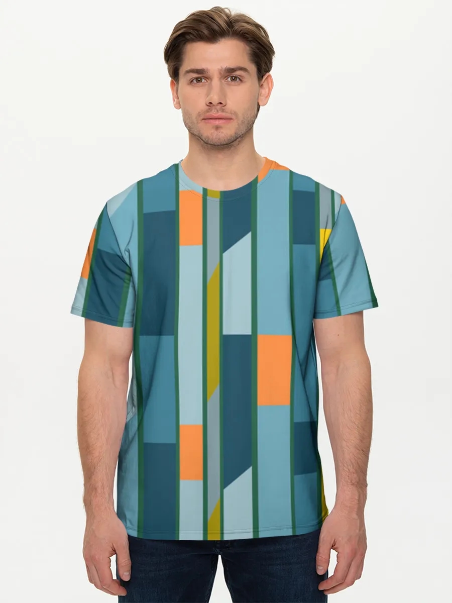 Mid Century Stripe Blocks