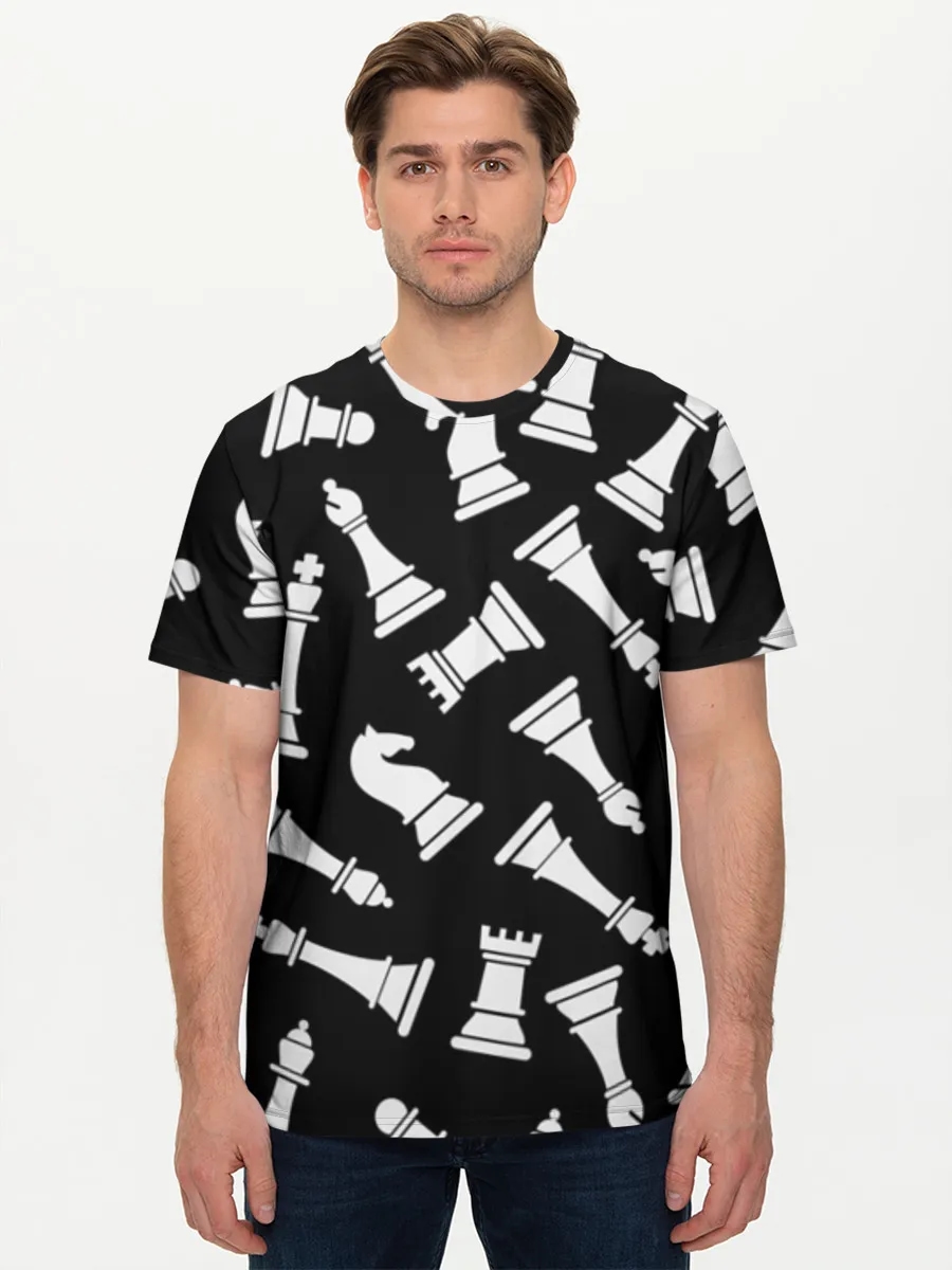 Chess Pieces Scatter