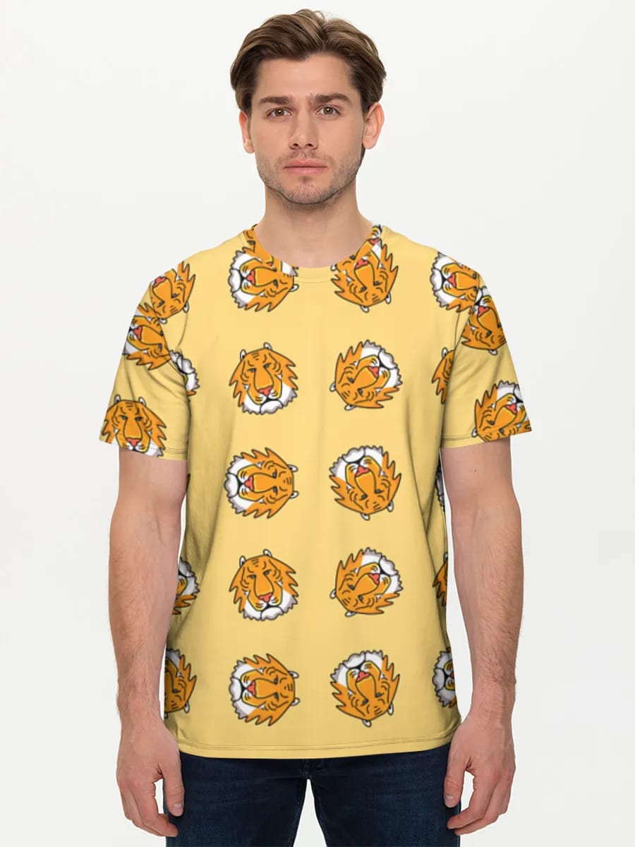 Visages de Tigres Cartoon Mignons