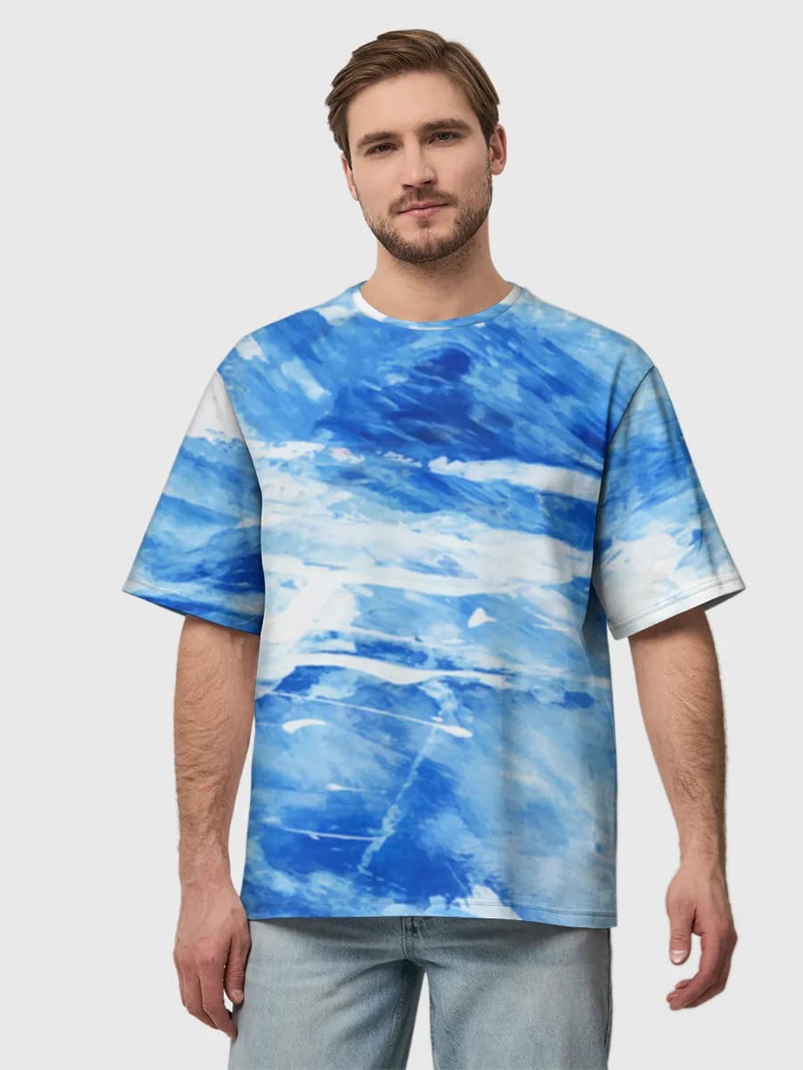 Men's oversized cotton T-shirt