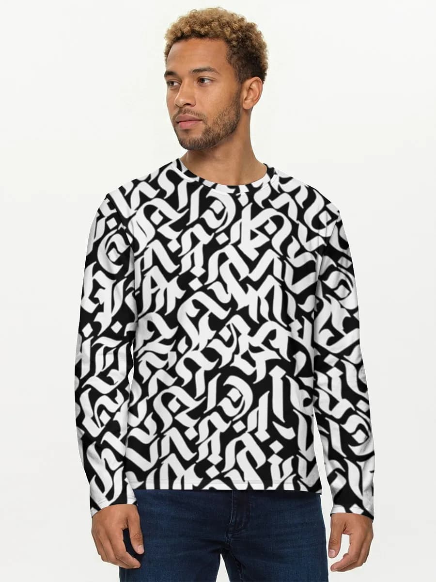 T-shirt Coton Manches Longues Homme
