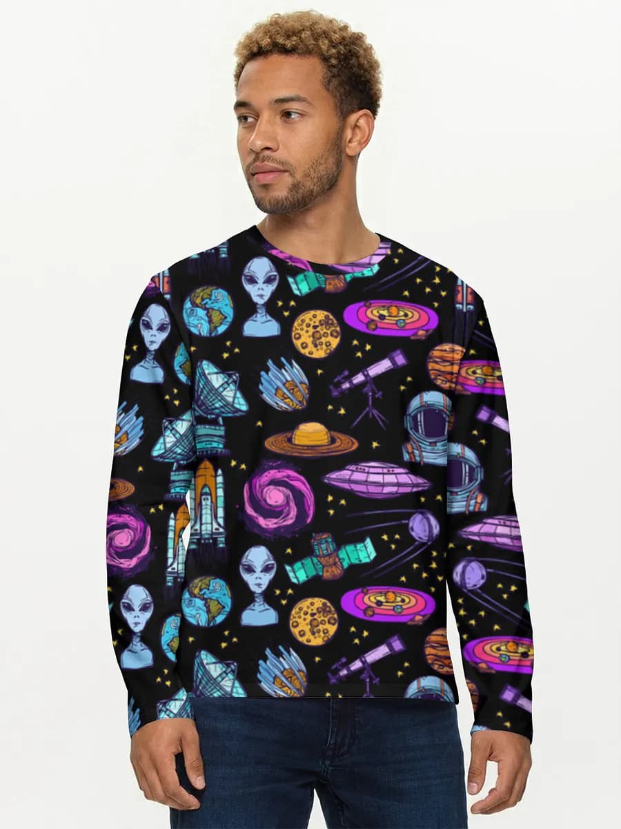 Men's cotton long sleeve shirt