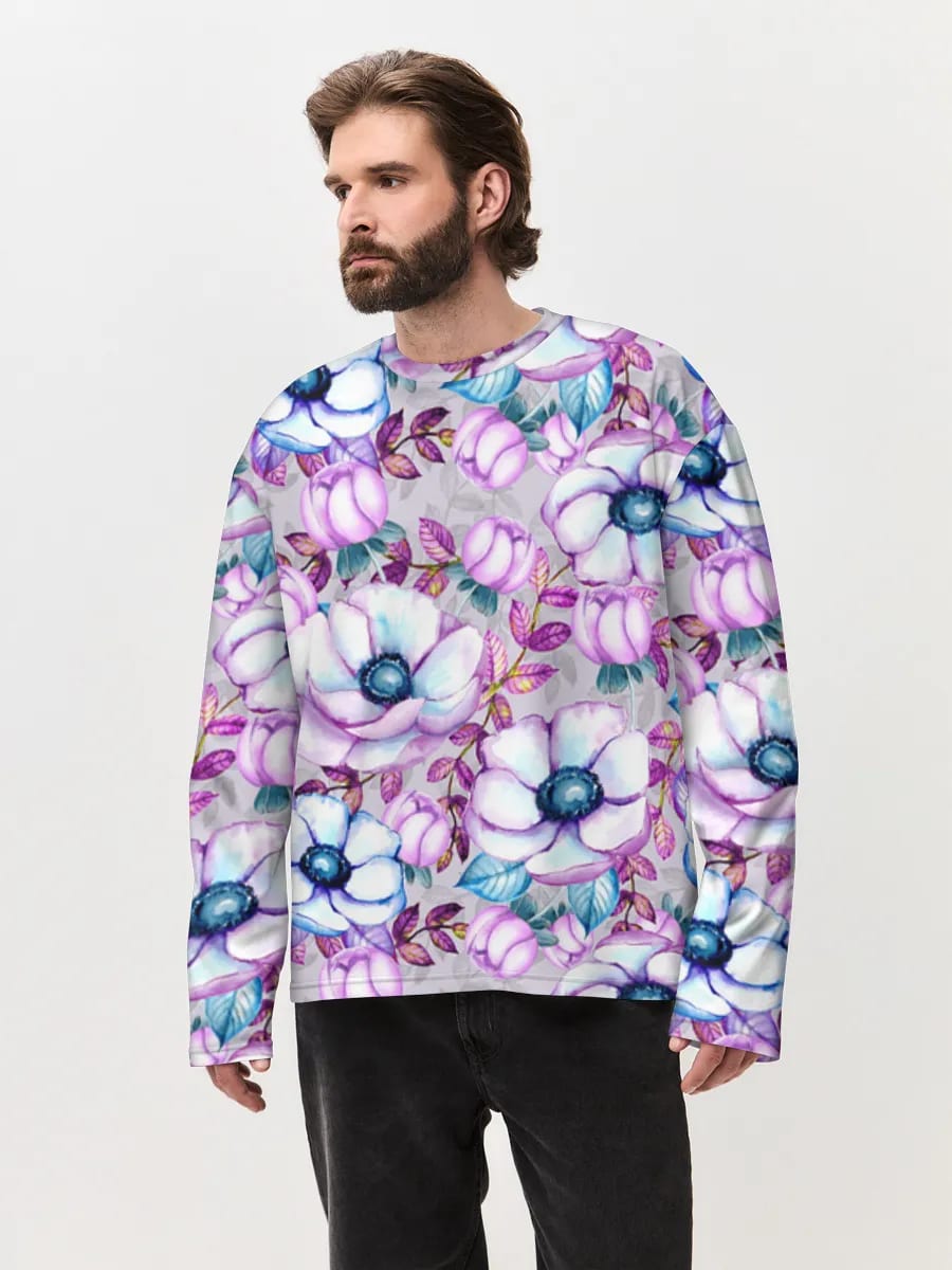 Fleurs d'Anémone à l'Aquarelle
