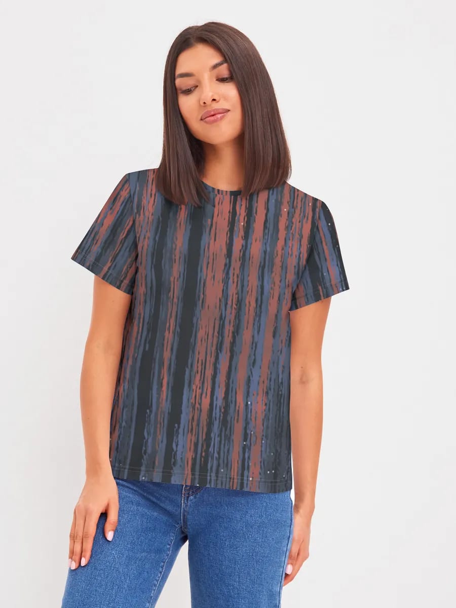 Coups de Pinceau Verticaux Grunge