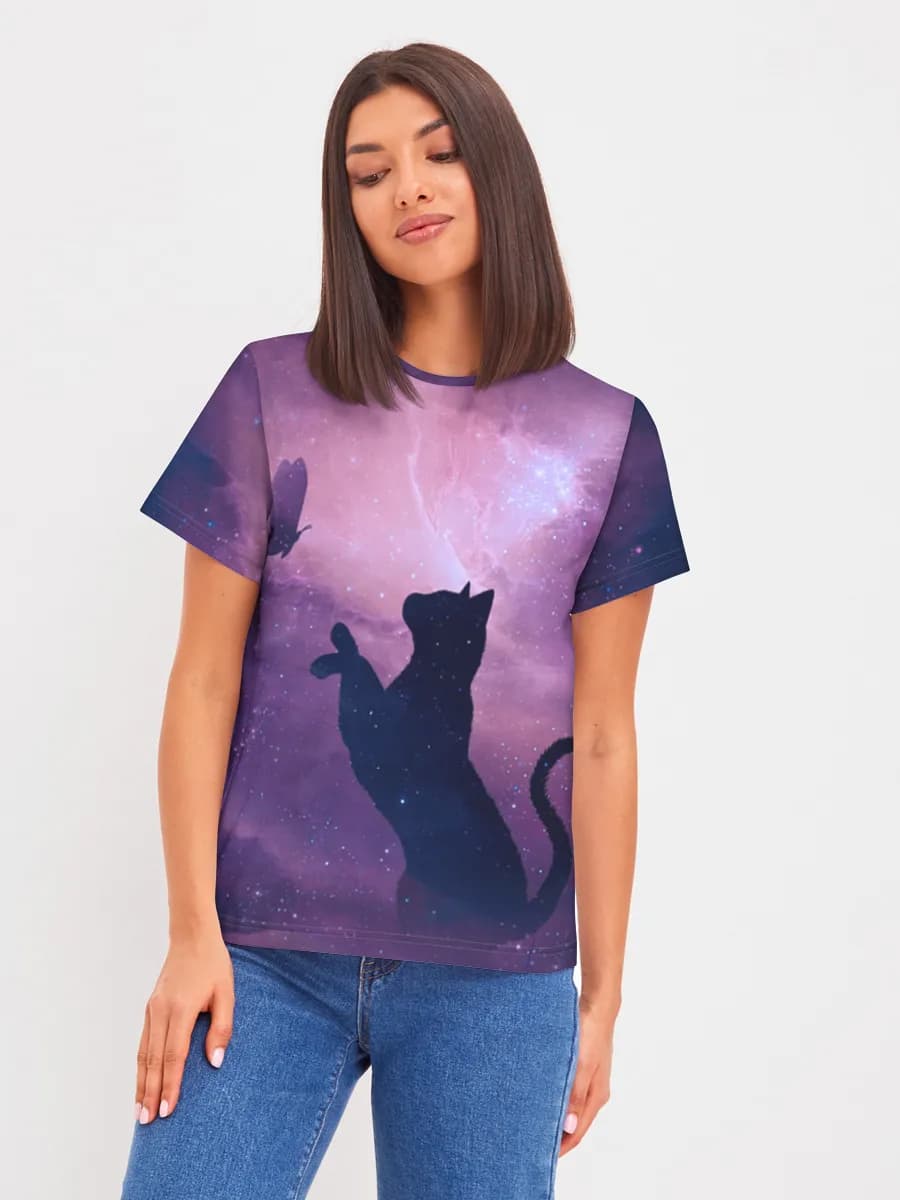 Women's basic cotton T-shirt