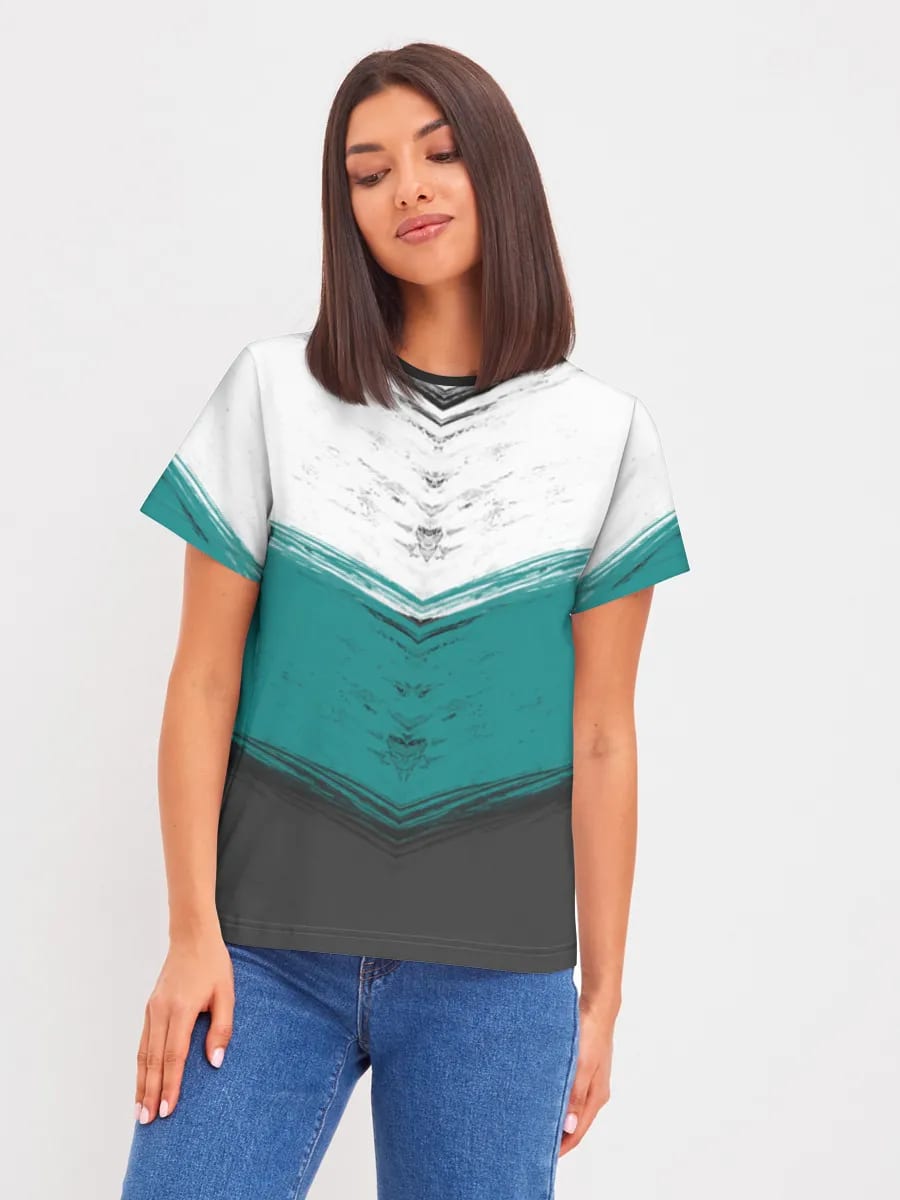 Teal granj shivron V
