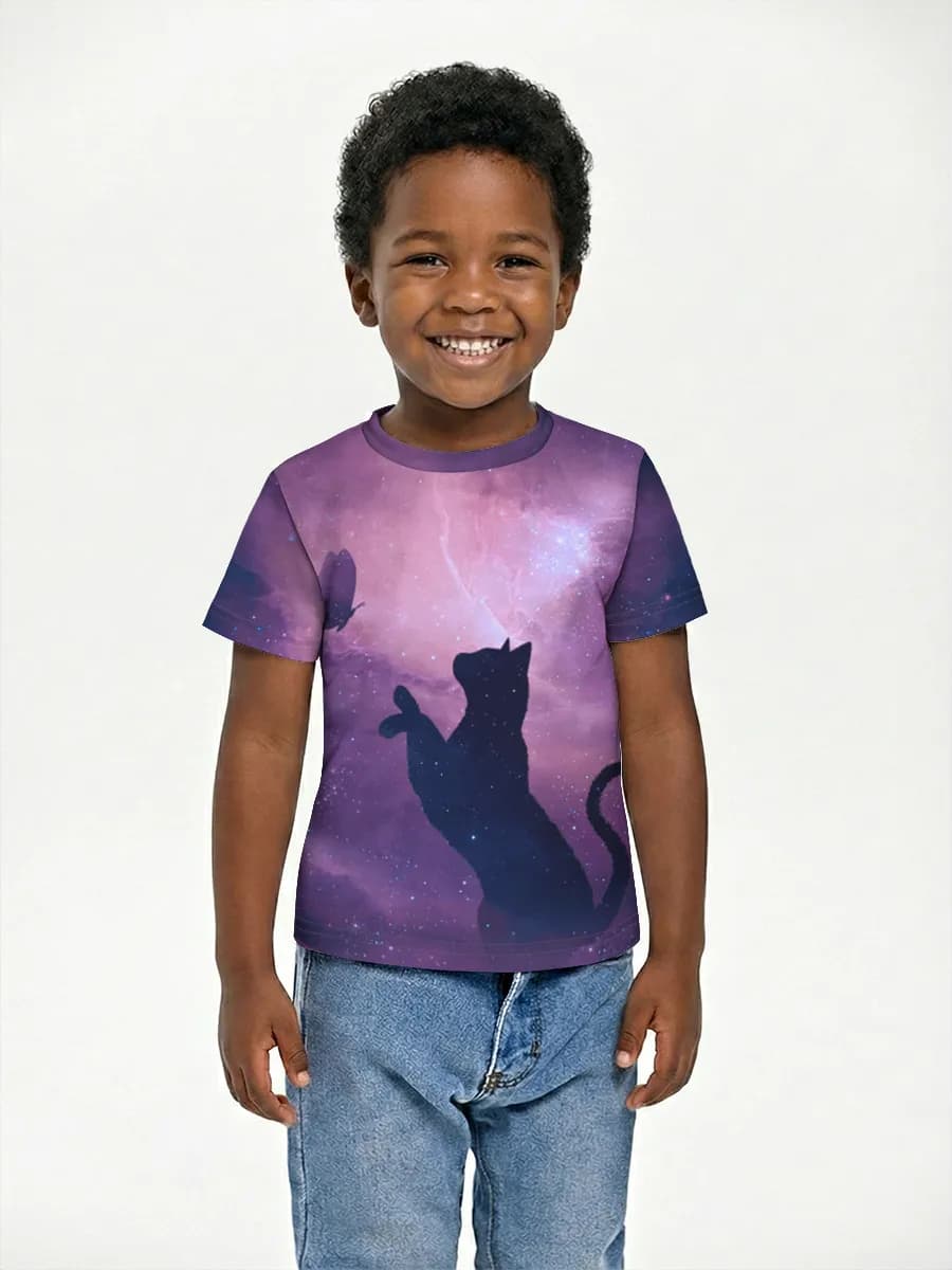 Children's cotton T-shirt (for boys)